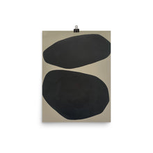 Load image into Gallery viewer, 12x16 Moon Rocks Geometric Art Print Irregular Collection