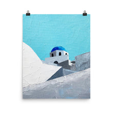 Load image into Gallery viewer, 16x20 Sunrise Painting Art Print Greece Collection