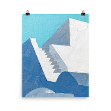 Load image into Gallery viewer, 16x20 A Moment In Time Painting Greece Print
