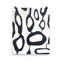 Load image into Gallery viewer, 16x20 Euphoria Abstract Shapes Art Print Irregular Collection