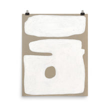 Load image into Gallery viewer, 16x20 Thoughtful Abstract Shapes Art Print Irregular Collection
