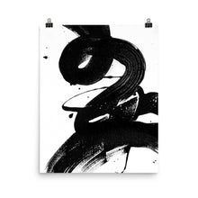 Load image into Gallery viewer, 16x20 Jazz Abstract Brushstroke Art Print Movement Collection