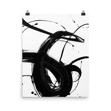 Load image into Gallery viewer, 16x20 Champagne Pop Brushstroke Art Print Movement Collection