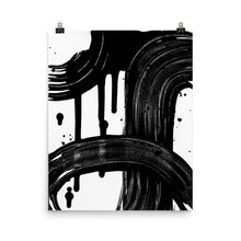Load image into Gallery viewer, 16x20 Soul Abstract Brushstroke Art Print Movement Collection