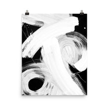 Load image into Gallery viewer, 16x20 Passion Abstract Brushstroke Art Print Movement Collection