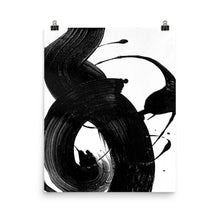 Load image into Gallery viewer, 16x20 Playful Abstract Brushstroke Art Print Movement Collection