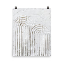 Load image into Gallery viewer, 16x20 Sunday Abstract Plaster Art Print Texture Collection