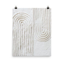 Load image into Gallery viewer, 16x20 Warmth Abstract Plaster Art Print Texture Collection