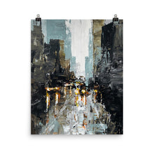 Load image into Gallery viewer, 16x20 New York Cityscape Art Print Urban Collection