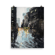 Load image into Gallery viewer, 16x20 Financial District Cityscape Art Print Urban Collection