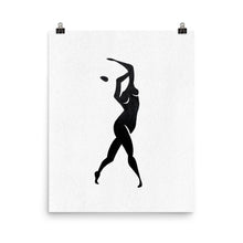 Load image into Gallery viewer, 16x20 Care Free Female Silhouette Print Positions Collection