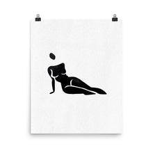 Load image into Gallery viewer, 16x20 Daze Female Silhouette Art Print Positions Collection