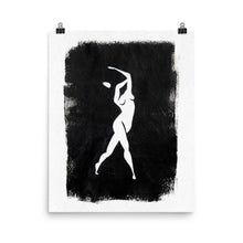 Load image into Gallery viewer, 16x20 Care Free No.2 Silhouette Print Positions Collection