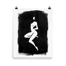 Load image into Gallery viewer, 16x20 Muse No.2 Female Silhouette Print Positions Collection