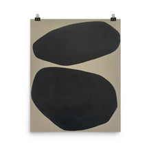 Load image into Gallery viewer, 16x20 Moon Rocks Geometric Art Print Irregular Collection