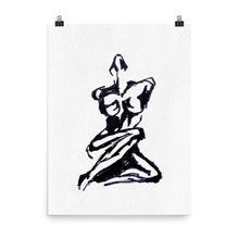 Load image into Gallery viewer, 18x24 Divine Drawing Art Print Body Language Collection