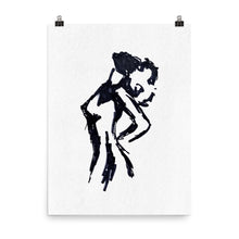 Load image into Gallery viewer, 18x24 Thoughts Illustration Art Print Body Language Collection