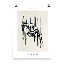 Load image into Gallery viewer, 18x24 Trance Drawing Art Print Body Talks Collection