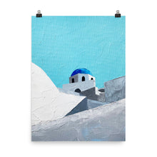 Load image into Gallery viewer, 18x24 Sunrise Painting Art Print Greece Collection