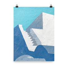 Load image into Gallery viewer, 18x24 A Moment In Time Painting Greece Print