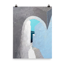 Load image into Gallery viewer, 18x24 In The Distance Painting Greece Art Print