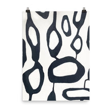 Load image into Gallery viewer, 18x24 Euphoria Abstract Shapes Art Print Irregular Collection