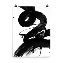 Load image into Gallery viewer, 18x24 Jazz Abstract Brushstroke Art Print Movement Collection