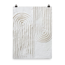 Load image into Gallery viewer, 18x24 Warmth Abstract Plaster Art Print Texture Collection