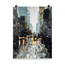 Load image into Gallery viewer, 18x24 New York Cityscape Art Print Urban Collection