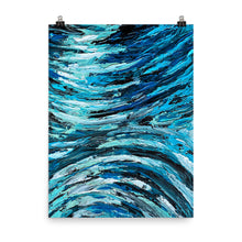 Load image into Gallery viewer, 18x24 Ripple Effect Painting Art Print Water Collection