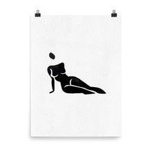 Load image into Gallery viewer, 18x24 Daze Female Silhouette Art Print Positions Collection