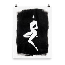 Load image into Gallery viewer, 18x24 Muse No.2 Female Silhouette Print Positions Collection