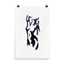 Load image into Gallery viewer, 24x36 She Sketch Art Print Body Language Collection