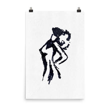 Load image into Gallery viewer, 24x36 Thoughts Illustration Art Print Body Language Collection