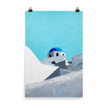 Load image into Gallery viewer, 24x36 Sunrise Painting Art Print Greece Collection