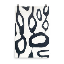 Load image into Gallery viewer, 24x36 Euphoria Abstract Shapes Art Print Irregular Collection