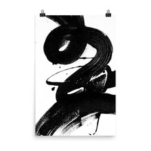 Load image into Gallery viewer, 24x36 Jazz Abstract Brushstroke Art Print Movement Collection