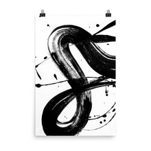 Load image into Gallery viewer, 24x36 Journey Abstract Brushstroke Art Print Movement Collection