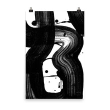 Load image into Gallery viewer, 24x36 Mood Abstract Brushstroke Art Print Movement Collection