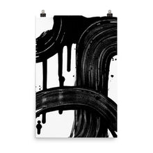 Load image into Gallery viewer, 24x36 Soul Abstract Brushstroke Art Print Movement Collection