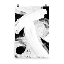Load image into Gallery viewer, 24x36 Passion Abstract Brushstroke Art Print Movement Collection