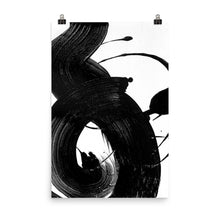 Load image into Gallery viewer, 24x36 Playful Abstract Brushstroke Art Print Movement Collection