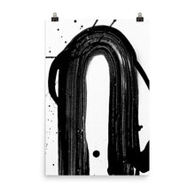 Load image into Gallery viewer, 24x36 Explore Abstract Brushstroke Art Print Movement Collection