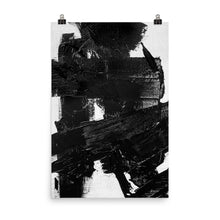 Load image into Gallery viewer, 24x36 888 Abstract Brushstroke Art Print Stark Collection