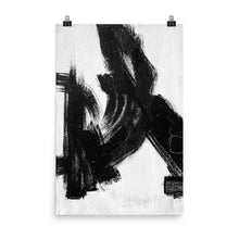 Load image into Gallery viewer, 24x36 Expression Abstract Brushstroke Art Print Stark Collection