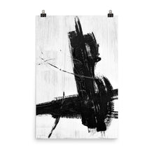 Load image into Gallery viewer, 24x36 Focus Abstract Brushstroke Art Print Stark Collection