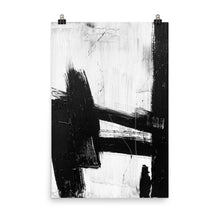 Load image into Gallery viewer, 24x36 Intersection Abstract Brushstroke Art Print Stark Collection
