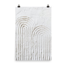 Load image into Gallery viewer, 24x36 Sunday Abstract Plaster Art Print Texture Collection