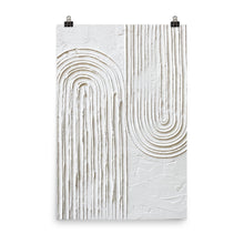 Load image into Gallery viewer, 24x36 Warmth Abstract Plaster Art Print Texture Collection