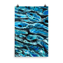 Load image into Gallery viewer, 24x36 Fluid Painting Art Print Water Collection